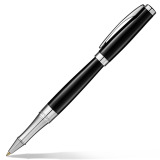 Шариковая ручка Jaguar Pen - Ebony Black, артикул JSPAGPEB