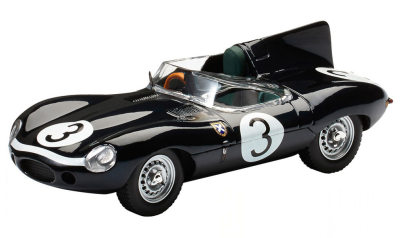 Коллекционная модель автомобиля Jaguar D-Type 1957, Le Mans Winner, No.3, Darkest Blue