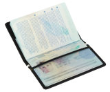 Кожаная обложка для паспорта Jaguar Heritage Passport Holder, артикул JBLG184BKA