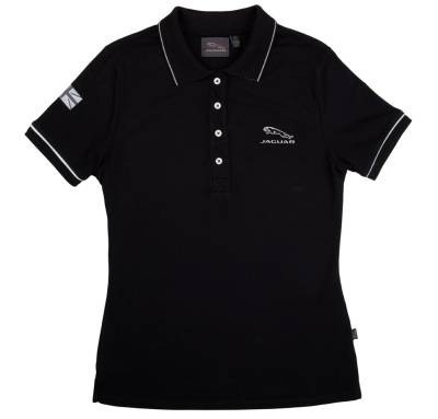 Женская рубашка Jaguar Ladies Leaper Polo Shirt, Black