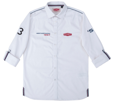 Мужская рубашка Jaguar Men's Heritage 57 Paddock Shirt - White