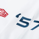 Мужская рубашка Jaguar Men's Heritage 57 Paddock Shirt - White, артикул JLEMANPADWHTEM