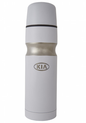 Термос с чашкой Kia Thermos Flask White