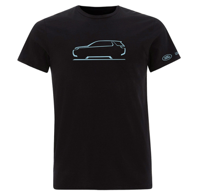 Мужская футболка Land Rover Discovery Sport Men's T-shirt, Black