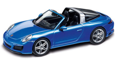 Модель автомобиля Porsche 911 Targa 4 (991II), Scale 1:43, Saphir Blue Metallic