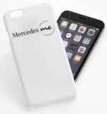 Чехол для iPhone 6 Mercedes me, White Plastic Case, Soft Touch, артикул B66958089