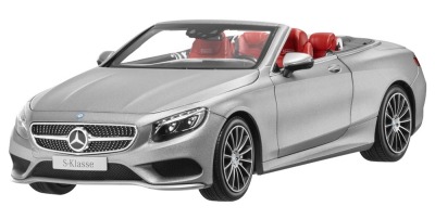 Модель Mercedes-Benz S-Class Cabriolet, Designo Allanite Grey Matt, 1:18 Scale