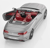 Модель Mercedes-Benz S-Class Cabriolet, Designo Allanite Grey Matt, 1:18 Scale, артикул B66960355
