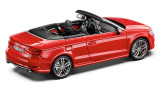 Модель автомобиля Audi S3 Cabriolet, Misano Red, Scale 1:43, артикул 5011313313