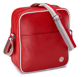Сумка с наплечным ремнем Volkswagen T1 Bulli Shoulder Bag, Red-White, артикул 000087319E084