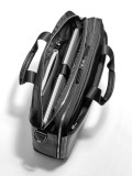 Мужская деловая сумка Mercedes-Benz Men's Business Bag Black, Leather / Nylon, артикул B66952885