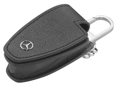 Кожаный футляр для ключей Mercedes-Benz Key Wallet Leather, Black