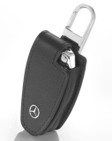 Кожаный футляр для ключей Mercedes-Benz Key Wallet Leather, Black, артикул B66958140