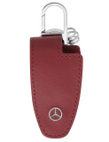 Кожаный футляр для ключей Mercedes-Benz Key Wallet, Fire Opal, артикул B66958142