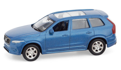 Модель Volvo XС90 Pullback Toy Car, Blue, Scale 1:60
