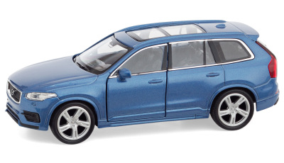Модель Volvo XС90 Pullback Toy Car, Blue, Scale 1:38