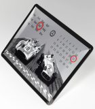 Металлический календарь Mercedes Heritage Calendars, артикул B67995179