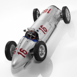Модель Mercedes-Benz W154, German GP, start number 16, Seaman, 1938, Silver, Scale 1:18, артикул B66040609