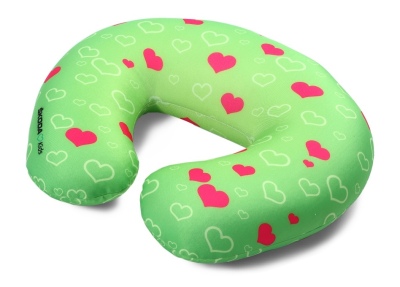 Двусторонняя детская подушка для шеи Skoda Double Sided Travel Pillow for Girls