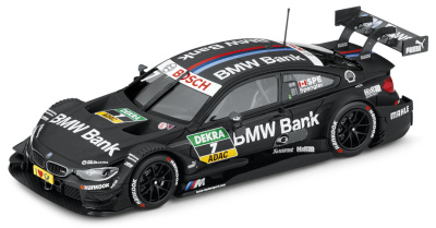 Модель BMW M4 DTM 2014, Bruno Spengler No.9, Black, Scale 1:43