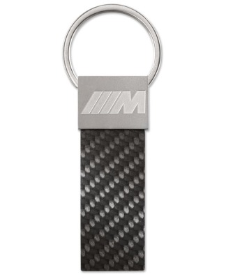Брелок BMW M Carbon Key Ring Pendant, Black