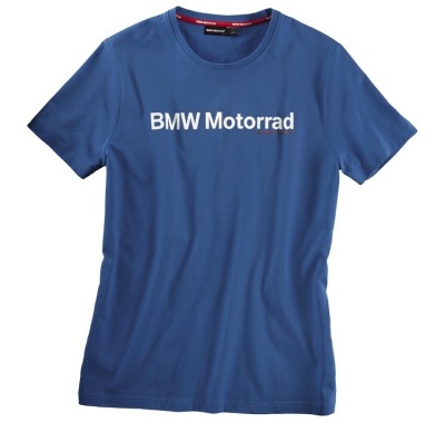 Мужская футболка BMW Motorrad Logo T-Shirt in Blue, for men