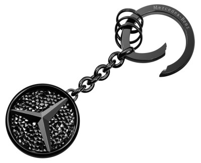 Брелок для ключей Mercedes-Benz Key Ring, Saint-Tropez, Black Edition
