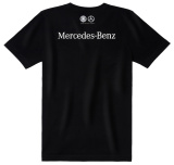 Мужская футболка Mercedes Men’s T-Shirt, One Team, Black, артикул B66958191