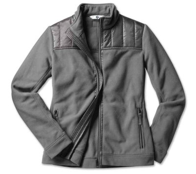 Женская флисовая куртка BMW Fleece Jacket, Ladies, Space Grey