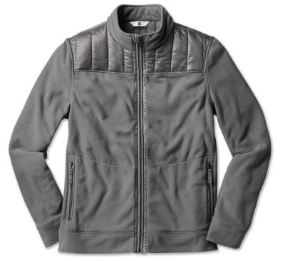 Мужская флисовая куртка BMW Fleece Jacket, Men, Space Grey