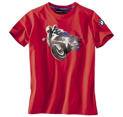 Детская футболка BMW Motorrad Logo T-Shirt in Red, Children