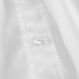Мужская рубашка BMW Motorrad Logo Shirt in White, for Men, артикул 76618547893