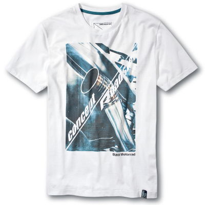 Мужская футболка BMW Motorrad Concept Roadster T-Shirt in White, for men
