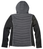 Теплая мужская куртка Mercedes AMG Men’s Functional Jacket, Selenite Grey / Black, артикул B66957497
