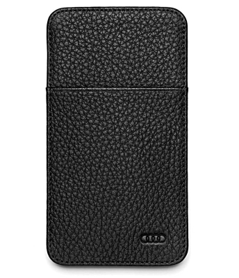 Кожаный чехол Audi для iPhone 6 Leather Case Black