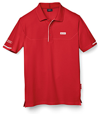 Мужская рубашка-поло Audi Mens poloshirt, Audi Sport, Red