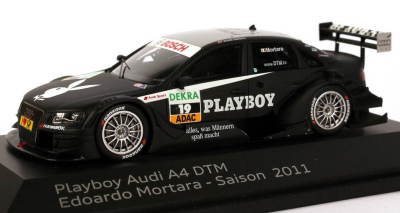 Модель автомобиля Audi A4 DTM, Season 2011, Driver Edoardo Mortara, Scale 1:43