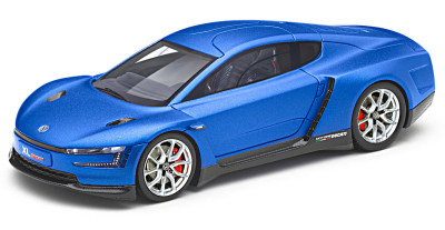 Модель автомобиля Volkswagen XL Sport, Scale 1:43, Racing Blue