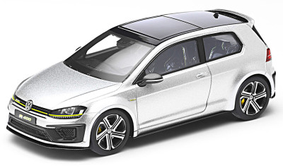Модель автомобиля Volkswagen Golf R 400, Scale 1:43, Silver Lake Metallic