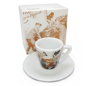 Чашка с блюдцем для эспрессо Skoda Espresso Cup Voiturette N130