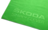 Банное полотенце Skoda Bath Towel, Size L, Green, артикул 000084500F