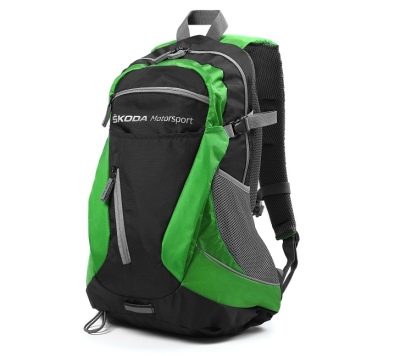 Рюкзак Skoda Motorsport Backpack Black Green