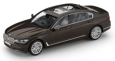 Модель BMW 750 Li (G12), Jatoba Brown, Scale 1:43