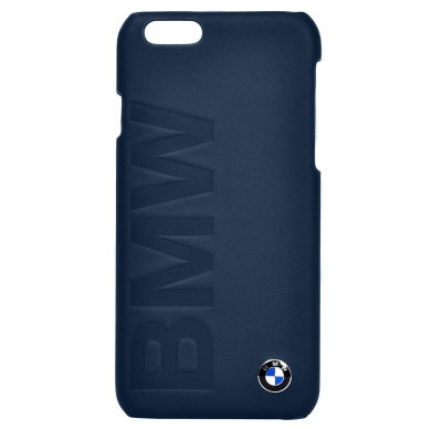 Крышка для смартфона BMW iPhone 6 Logo Signature Hard, Navy Blue