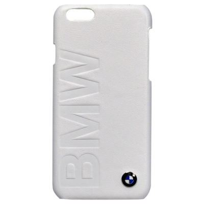 Крышка для смартфона BMW iPhone 6 Logo Signature Hard, White