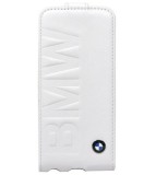Чехол-флип BMW для Samsung Galaxy S4 Mini Logo Signature Flip White, артикул J5200000069