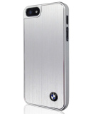 Крышка-чехол BMW для iPhone 5/5S Hard Brushed Aluminium Silver, артикул J5200000055