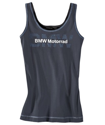 Женский топ BMW Motorrad Logo Top, for women, Dark Grey