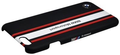 Чехол-крышка BMW для смартфона iPhone 6 Motorsport Hard Rubber Finish, Navy Blue