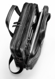 Кожаная деловая сумка Mercedes-Benz AMG Business Bag, Black, артикул B66952986